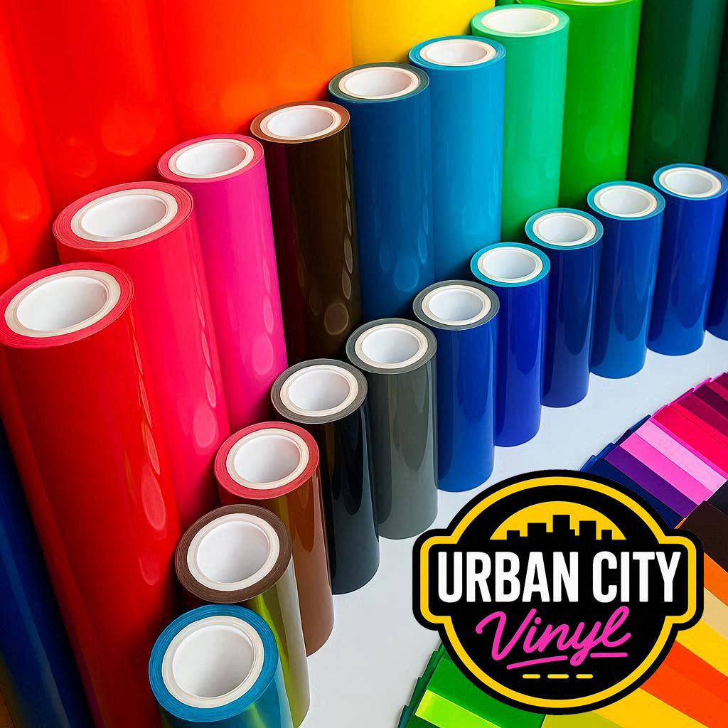 Self Adhesive Gloss Vinyl (30.5cm x 10ft Rolls)