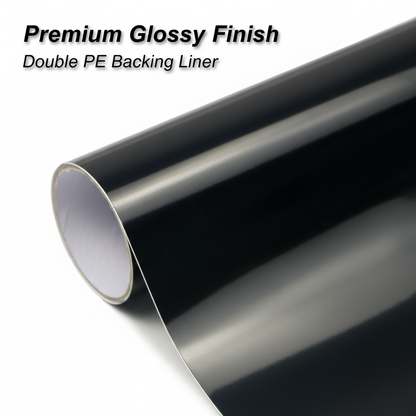 Premium glossy finish showcase