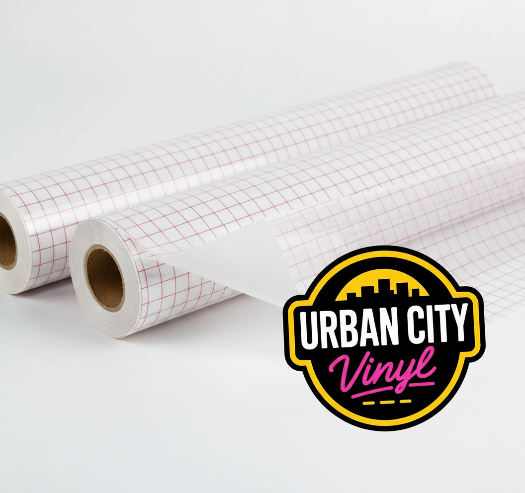 Transfer Film Collection Image with Urban City Vinyl Logo