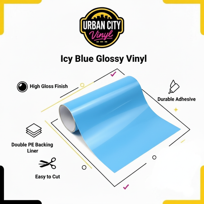 Urban City Vinyl - Icy Blue Feature Highlights